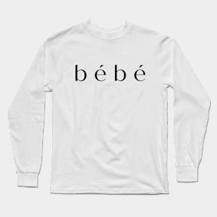 bebe T-Shirt and Bodysuit Long Sleeve T-Shirt